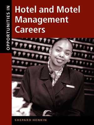 cover image of Opportunities in Hotel and Motel Management Careers